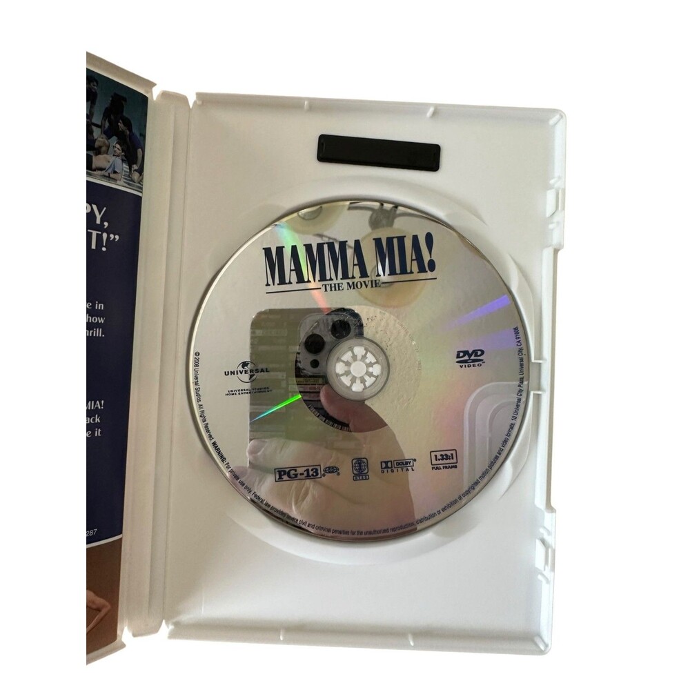 Mamma Mia The Movie DVD Full Screen Meryl Streep Musical Comedy - Picture 3 of 3